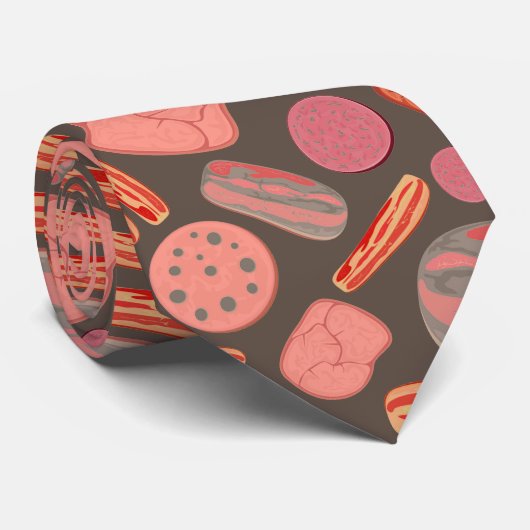 worstminnaar stropdas (Opgerold)