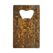 Worstpanelen Creditkaart Flessenopener (Voorkant)