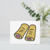 Worstrollen Briefkaart (Staand voorkant)