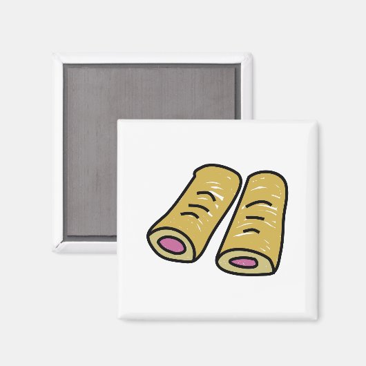 Worstrollen Magneet (Voorkant / Achterkant)