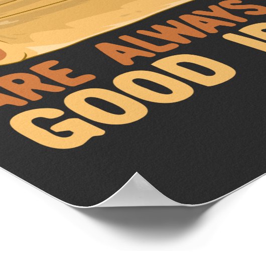 Worstrollen zijn altijd een goed idee poster (Hoek)