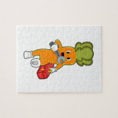 Wortel als Mechanisch met Toolbox Legpuzzel (Horizontaal)