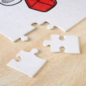 Wortel als Mechanisch met Toolbox Legpuzzel (Zijkant)