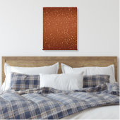 Wortel Bier met Kleine Bubbel Achtergrond Kunst Canvas Afdruk (Insitu (Slaapkamer))