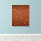 Wortel Bier met Kleine Bubbel Achtergrond Kunst Canvas Afdruk (Insitu (Houten vloer))