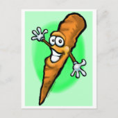 wortel briefkaart (Voorkant)