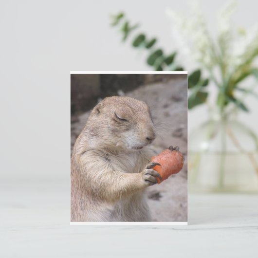 wortel briefkaart (Staand voorkant)