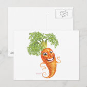 wortel briefkaart (Voorkant / Achterkant)