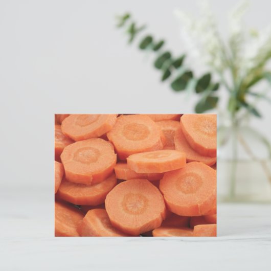 wortel briefkaart (Staand voorkant)