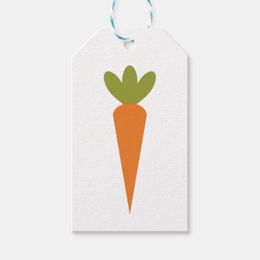 wortel cadeaulabel (Voorkant)