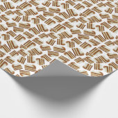 Wortel cake patroon cadeaupapier (Hoek)