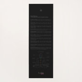 Wortel Chakra - Muladhara Mandala Grondessentie Yogamat (Achterkant)