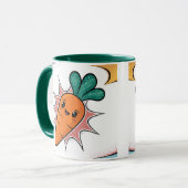 Wortel Comic Style Combo Mok (Voorkant links)