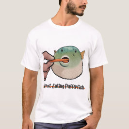 Wortel Eating Pufferfish Meme T-shirt
