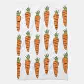 Wortel Groenten Veggies Chef Theedoek (Verticaal)
