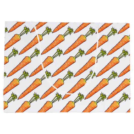 Wortel Groot Cadeauzakje (Achterkant)