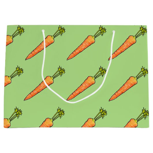 wortel groot cadeauzakje (Voorkant)