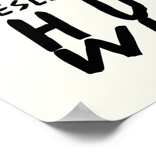 Wortel. Hump Dag Poster (Hoek)