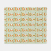 Wortel Karate CARRATE Fleece Deken (Voorkant (Horizontaal))