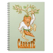 Wortel Karate CARRATE Notitieboek (Voorkant)