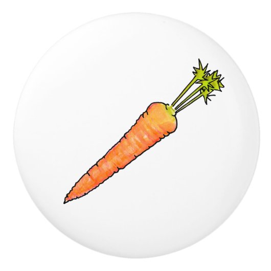 wortel keramische knop (Voorkant)