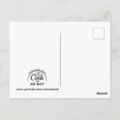 Wortel koeler smoothie Recipe Briefkaart (Achterkant)