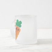 Wortel Matglas Koffiemok (Voorkant links)