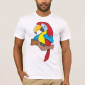 Wortel met briefcase T-shirt (Voorkant)