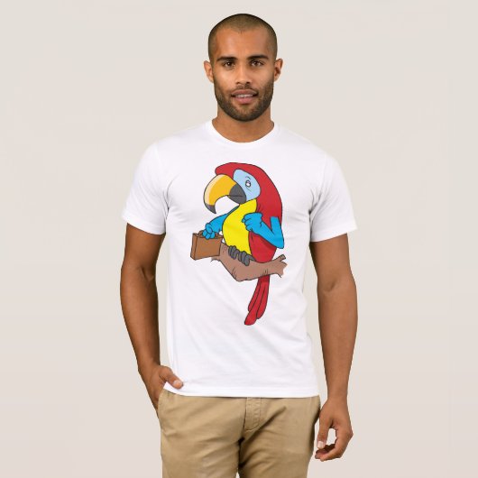 Wortel met briefcase T-shirt (Voorkant volledig)