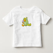 Wortel met klinische thermometer kinder shirts (Voorkant)