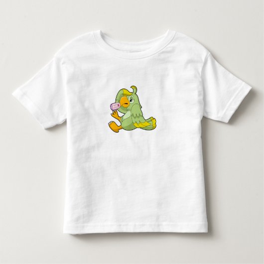 Wortel met klinische thermometer kinder shirts (Voorkant)