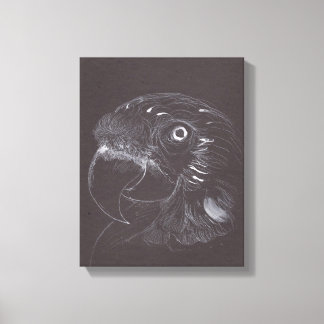 Wortel - Oorspronkelijke tekening - Canvas afdrukk Afdruk