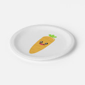 wortel papieren bordje (Gekanteld)