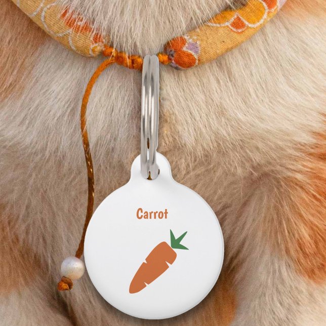 Wortel Pet Tag Huisdierpenning (Carrot Pet Tag)