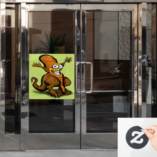 Wortel Raamsticker (Kantoordeur)