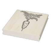  wortel rubberstempel (Stempel)