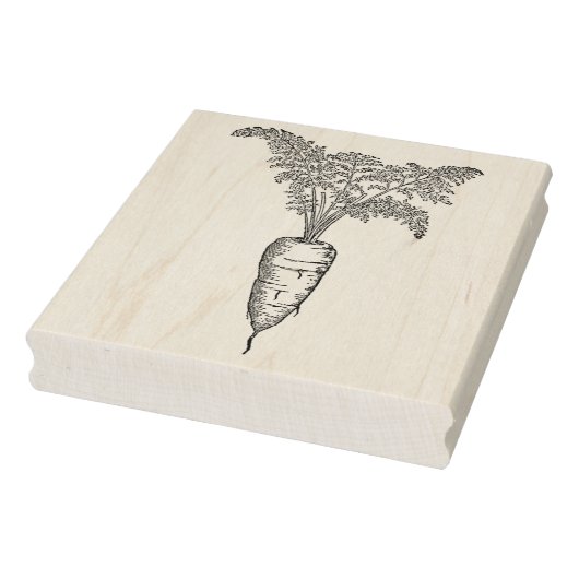  wortel rubberstempel (Stempel)