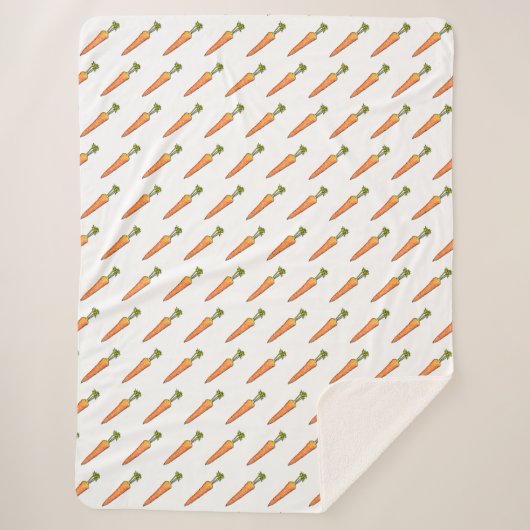 wortel sherpa deken (Voorkant)