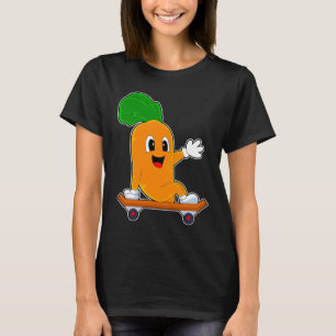 Wortel Skater Skateboard Sport T-shirt