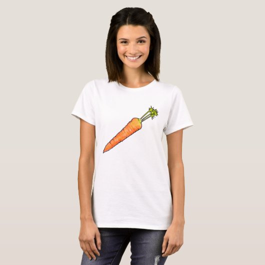 Wortel T-shirt (Voorkant volledig)
