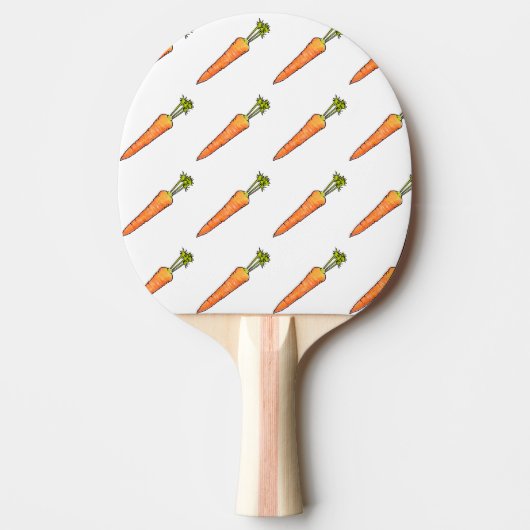 wortel tafeltennisbatje (Voorkant)