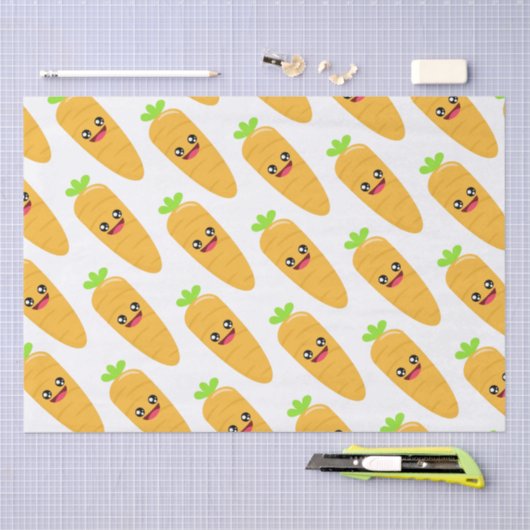 wortel tissuepapier (Craft)