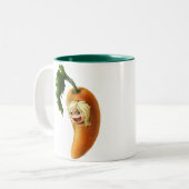 Wortel Tweekleurige Koffiemok (Voorkant links)