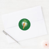 🥕 Wortel van het jaar Ronde Sticker (Envelop)