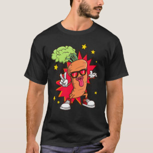 Wortel Vegans Plantaardige Botanisten T-shirt