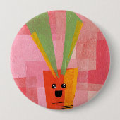 Wortel! Vegeta-Button Ronde Button 4,0 Cm (Voorkant)