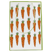 Wortel Veggie Gezonde Voeding Party Medium Cadeauzakje (Voorkant)