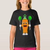 Wortel Verjaardagsballonnen T-shirt (Voorkant)