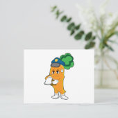 Wortel Verkeersregelaar Parkeerboete Briefkaart (Staand voorkant)