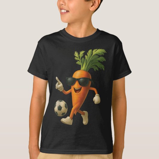 Wortel Voetbal Tank Top (Voorkant)